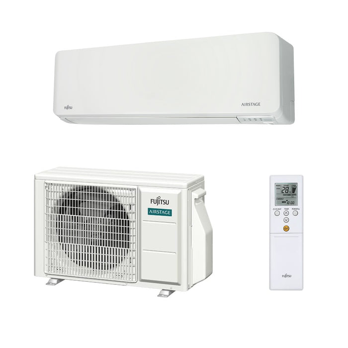 Fujitsu C3.5kW H3.7kW Lifestyle Reverse Cycle Air Conditioner SET-ASTG12KMTC